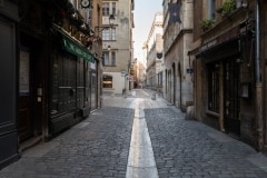 La très touristique rue Saint Jean (3 avril, 17h20)