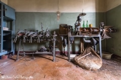 Hôpital psychiatrique du cireur de pompes - La salle d'opération