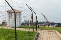 Johannesburg - Le chemin de ronde de la prison de Constitution Hill